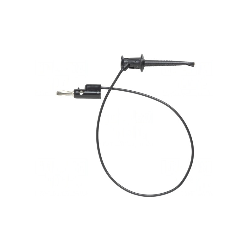 Cablu de măsurare 60VDC 30VAC 5A 1.52m Negru | Electronic-mag.ro | Componente Electronice