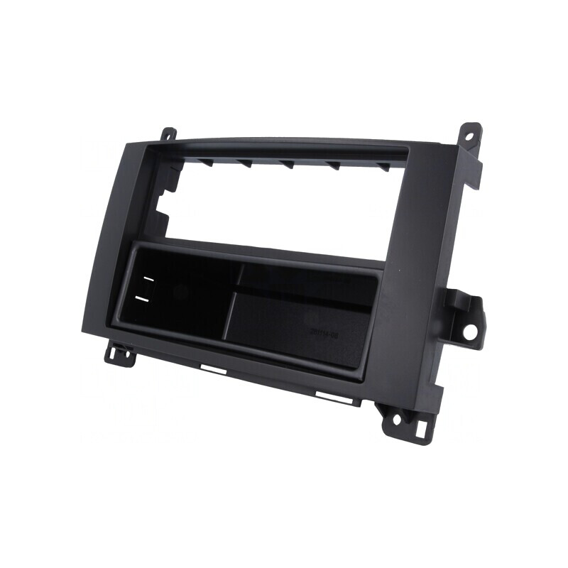 Cadru radio Mercedes 2 ISO negru | Electronic-mag.ro | Componente Electronice