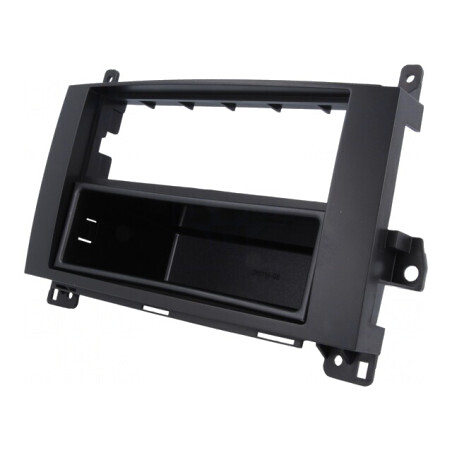 Cadru radio Mercedes 2 ISO negru | Electronic-mag.ro | Componente Electronice
