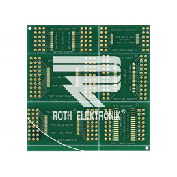 Placă Universală Două Fețe Multiadaptor 72.6mm x 76.2mm | Electronic-mag.ro | Componente Electronice