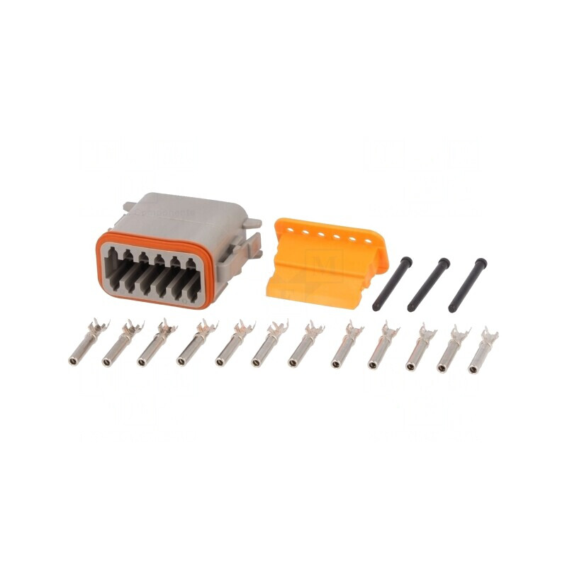Conector DT 12-PIN mamă pe cablu crimpat | Electronic-mag.ro | Componente Electronice Conector DT 12-PIN mamă pe cablu crimpat | Electronic-mag.ro | Componente Electronice