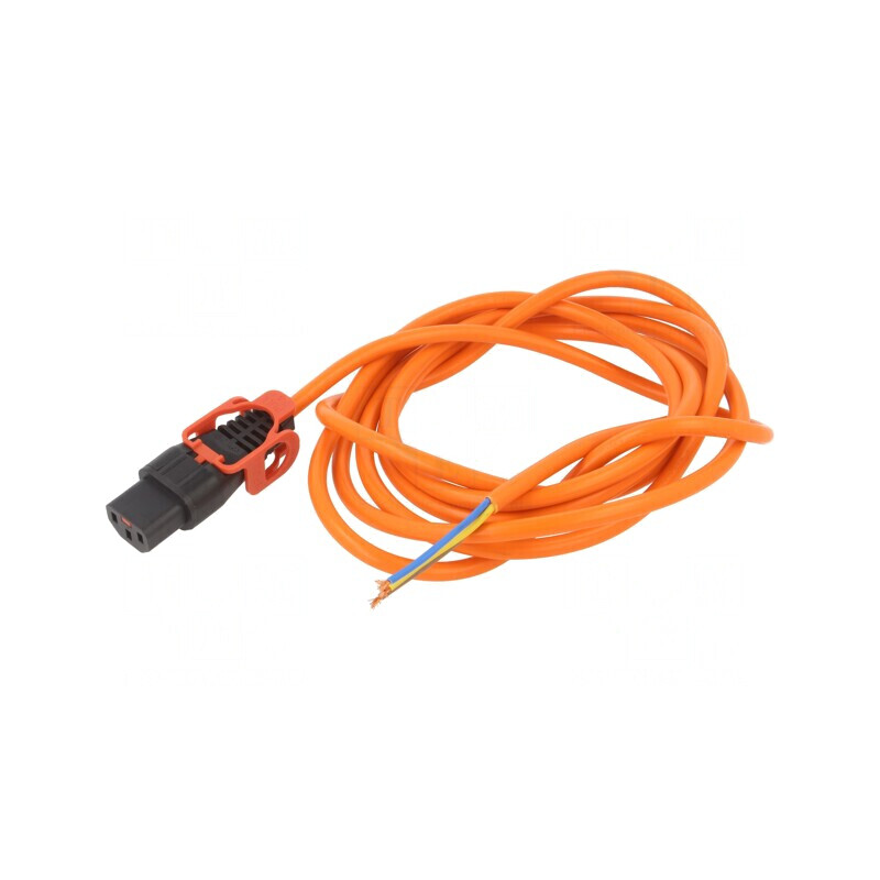 Cablu IEC C13 cu Blocare 3m 10A 250V | Electronic-mag.ro | Componente Electronice Cablu IEC C13 cu Blocare 3m 10A 250V | Electronic-mag.ro | Componente Electronice