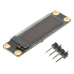 Afișaj OLED 0,91" 128x32 I2C 180cd/m2 | Electronic-mag.ro | Componente Electronice