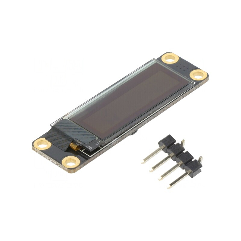 Afișaj OLED 0,91" 128x32 I2C 180cd/m2 | Electronic-mag.ro | Componente Electronice
