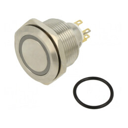 Comutator anti-vandalism SPDT 3A/220VAC 5A/24VDC IP65 | Electronic-mag.ro | Componente Electronice