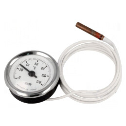 Termometru cu Capilar Ø52x25mm | Electronic-mag.ro | Componente Electronice
