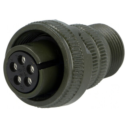 Conector Circular 14S Aluminiu | Electronic-mag.ro | Componente Electronice