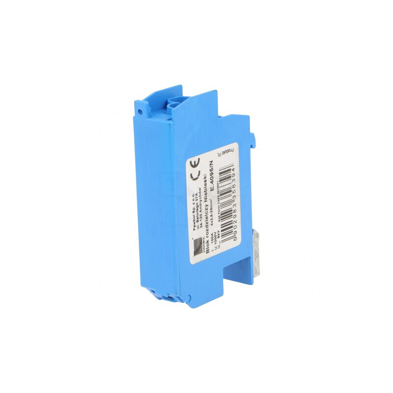 Bloc de distribuție albastru, 1 pistă, 8 borne | Electronic-mag.ro | Componente Electronice Bloc de distribuție albastru, 1 pistă, 8 borne | Electronic-mag.ro | Componente Electronice