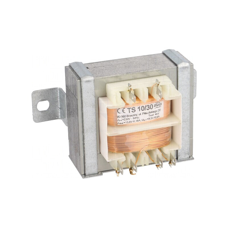 Transformator Alimentare 10VA 230V 13,8V/8,5V | Electronic-mag.ro | Componente Electronice