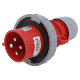 Conector Alimentare AC Trifazat 32A 400V IP67 | Electronic-mag.ro | Componente Electronice