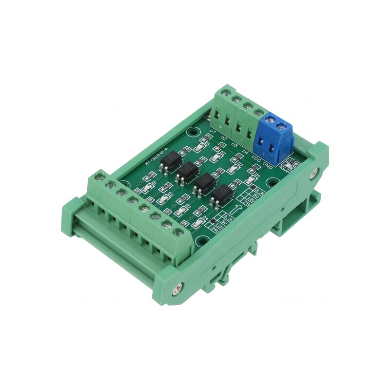Convertor Logic Nivel 3,3VDC la 12V 4 Canale | Electronic-mag.ro | Componente Electronice