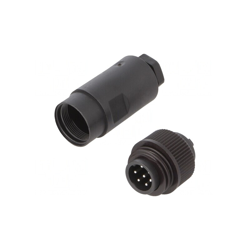 Conector Circular RD24 250V 7 PIN Mufă Tată Lipire | Electronic-mag.ro | Componente Electronice
