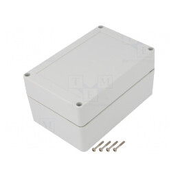 Carcasă Universală 100x150x75mm cu Bucșă din Alamă | Electronic-mag.ro | Componente Electronice