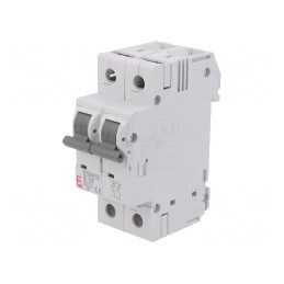 Întrerupător de Supracurent 16A 2 Poli 6kA ETIMAT 6 | Electronic-mag.ro | Componente Electronice