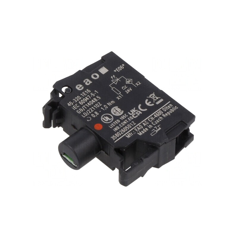 Element de iluminare 22mm 24VAC pentru placa frontală | Electronic-mag.ro | Componente Electronice