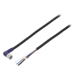 Cablu de Conectare M8 4 PIN în Unghi 5m | Electronic-mag.ro | Componente Electronice