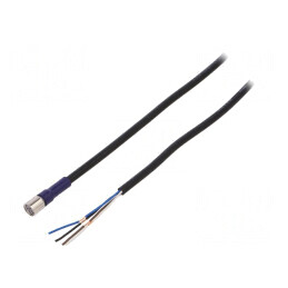 Cablu de conectare M8 4 pini 5m PVC | Electronic-mag.ro | Componente Electronice