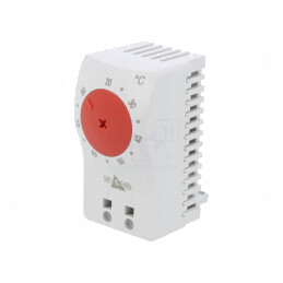 Termostat NC 3A 250VAC cu cleme cu arc 60x33x41mm IP20 | Electronic-mag.ro | Componente Electronice