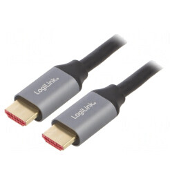 Cablu HDMI 2.1 3m Negru | Electronic-mag.ro | Componente Electronice