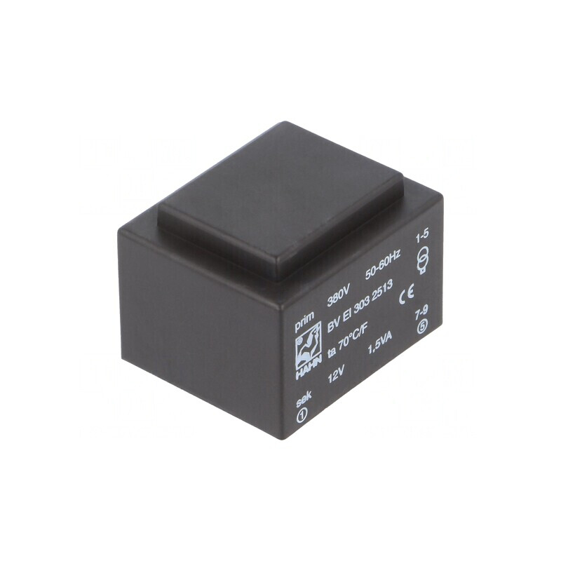 Transformator încapsulat 1,5VA 380VAC 12V PCB | Electronic-mag.ro | Componente Electronice Transformator încapsulat 1,5VA 380VAC 12V PCB | Electronic-mag.ro | Componente Electronice