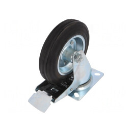 Roată de transport 160mm 150kg gumă | Electronic-mag.ro | Componente Electronice