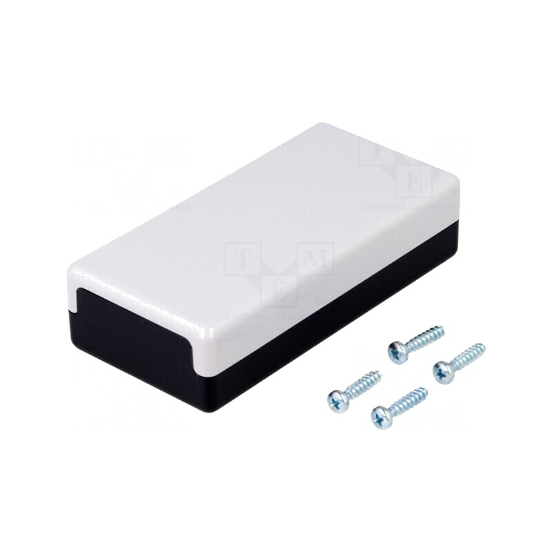 Carcasă universală polistiren neagră 50x100x25mm | Electronic-mag.ro | Componente Electronice