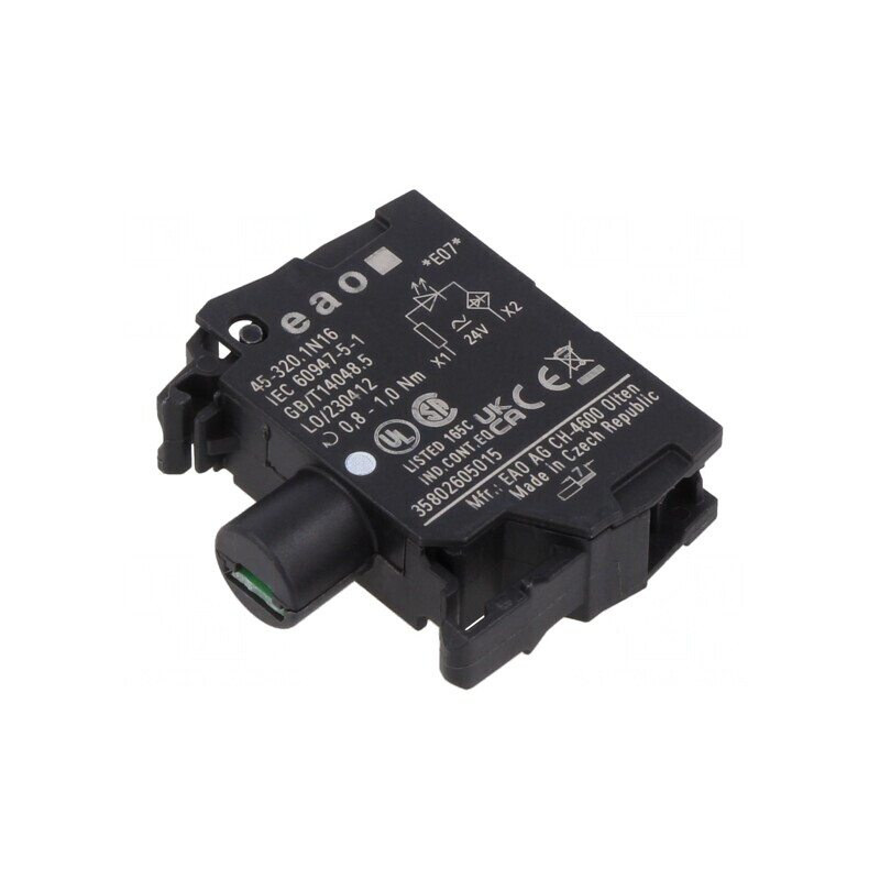 Element de Iluminare 22mm pentru Placă Frontală 24VAC | Electronic-mag.ro | Componente Electronice