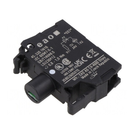 Element de Iluminare 22mm pentru Placă Frontală 24VAC | Electronic-mag.ro | Componente Electronice