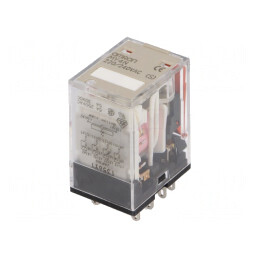 Releu Electromagnetic 4PDT 230VAC 5A | Electronic-mag.ro | Componente Electronice