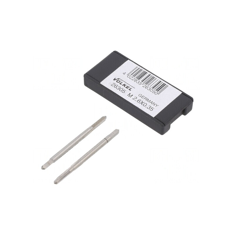 Tarod de filetare HSS-G M2,6 40mm | Electronic-mag.ro | Componente Electronice