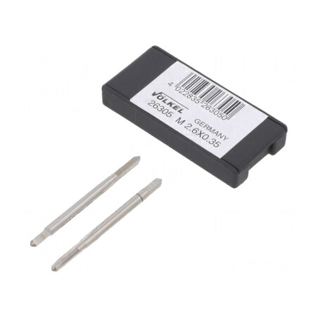 Tarod de filetare HSS-G M2,6 40mm | Electronic-mag.ro | Componente Electronice