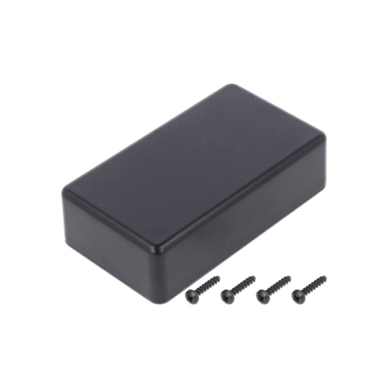 Carcasă universală SMART ABS neagră 51x89x25mm | Electronic-mag.ro | Componente Electronice