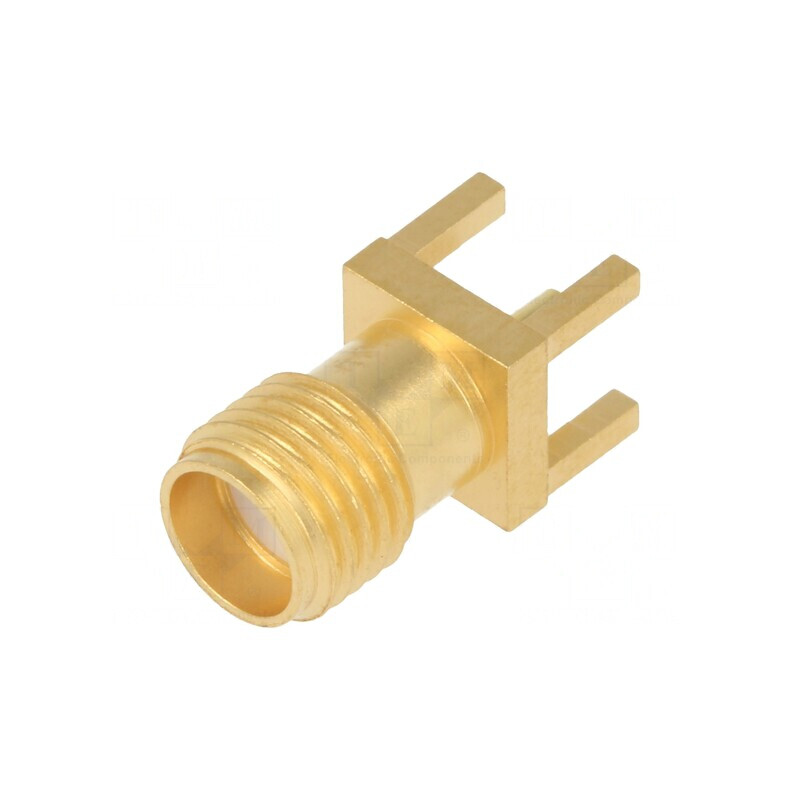 Mufă SMA mamă THT aurită 50Ω PTFE | Electronic-mag.ro | Componente Electronice Mufă SMA mamă THT aurită 50Ω PTFE | Electronic-mag.ro | Componente Electronice