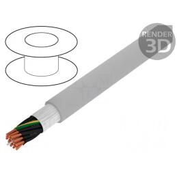 Cablu: cablu de control | ÖLFLEX® FD CLASSIC 810 | 18G1,5mm2 | PVC | 0026156