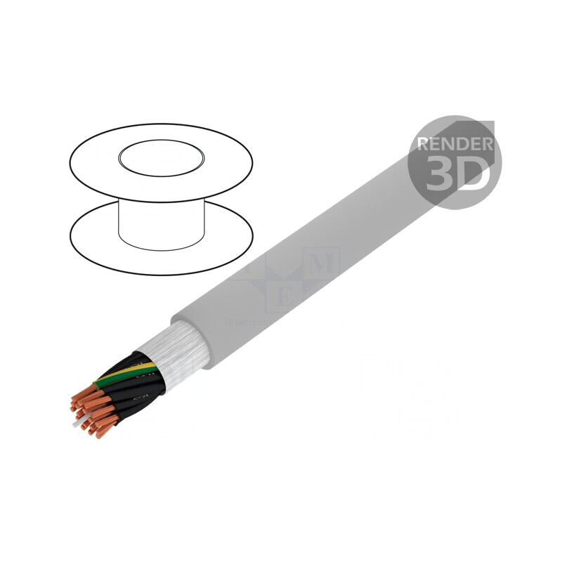 Cablu de Control ÖLFLEX® FD CLASSIC 810 18G1,5mm2 PVC