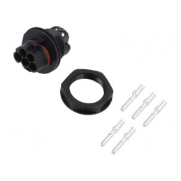 Conector Alimentare AC Tată 8mm2 Terminal Şurub | Electronic-mag.ro | Componente Electronice
