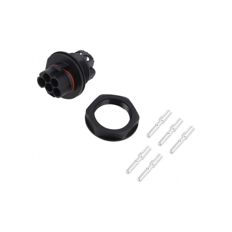 Conector Alimentare AC Tată 8mm2 Terminal Şurub | Electronic-mag.ro | Componente Electronice