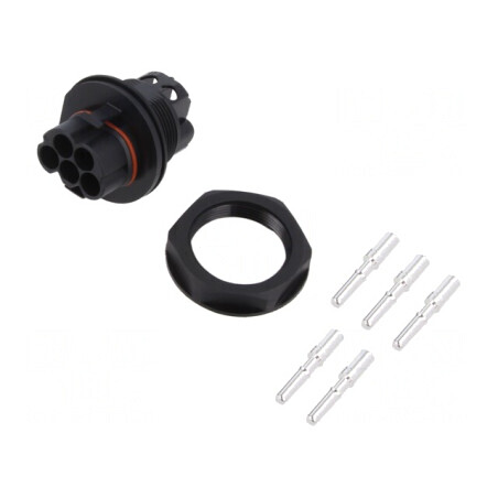 Conector Alimentare AC Tată 8mm2 Terminal Şurub | Electronic-mag.ro | Componente Electronice