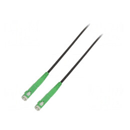 Patch Cord Fibra SC/APC 100m LSZH Negru | Electronic-mag.ro | Componente Electronice