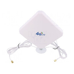 Antenă | LTE | 20dBi | pentru montare pe perete | 50Ω | tată,SMA | 4G-ANT-PNL01-SMA