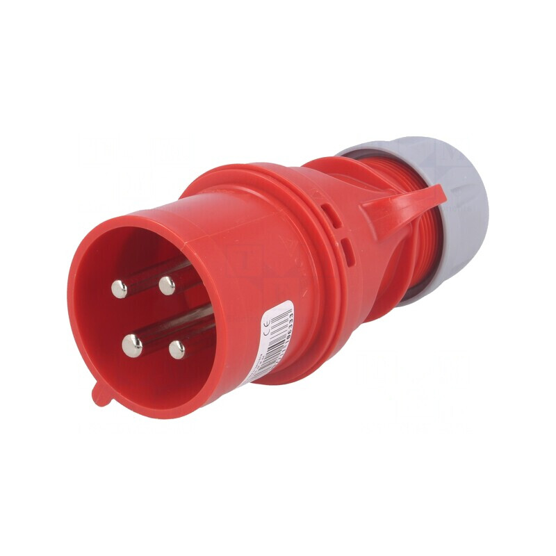 Conector Alimentare AC Trifazat 32A 400VAC IP44 | Electronic-mag.ro | Componente Electronice