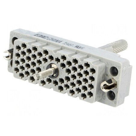 Conector Dreptunghiular Soclu Policarbonat | Electronic-mag.ro | Componente Electronice