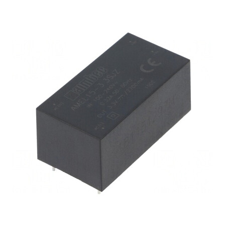 Convertor AC/DC 8,9W 3,3VDC AMEL15-3.3SJZ | Electronic-mag.ro | Componente Electronice