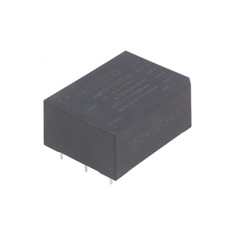Convertor AC/DC 5W 5VDC AME5-515TCJZ | Electronic-mag.ro | Componente Electronice Convertor AC/DC 5W 5VDC AME5-515TCJZ | Electronic-mag.ro | Componente Electronice