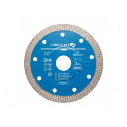 Disc de Tăiere Diamantat 125mm 22.2mm | Electronic-mag.ro | Componente Electronice