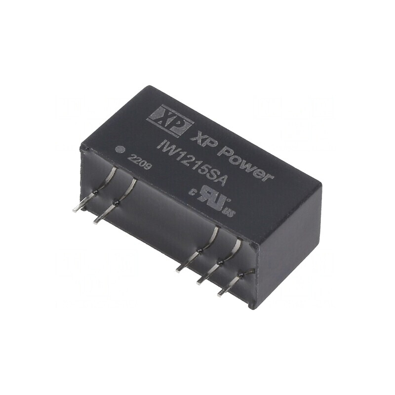 Convertor DC/DC 1W 9-18V la 15V 67mA SIP THT IW1215SA | Electronic-mag.ro | Componente Electronice