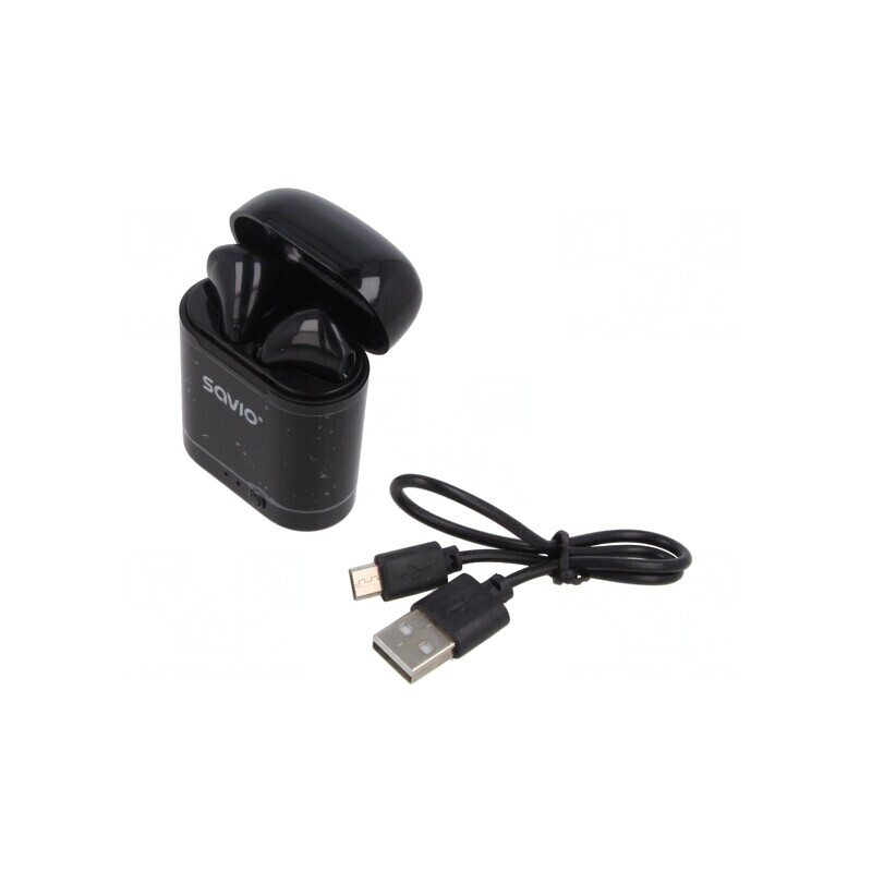 Căști Wireless cu Microfon Negre USB-B 10m | Electronic-mag.ro | Componente Electronice