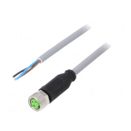 Cablu de Conectare M8 Drept 3 Pini 5m | Electronic-mag.ro | Componente Electronice