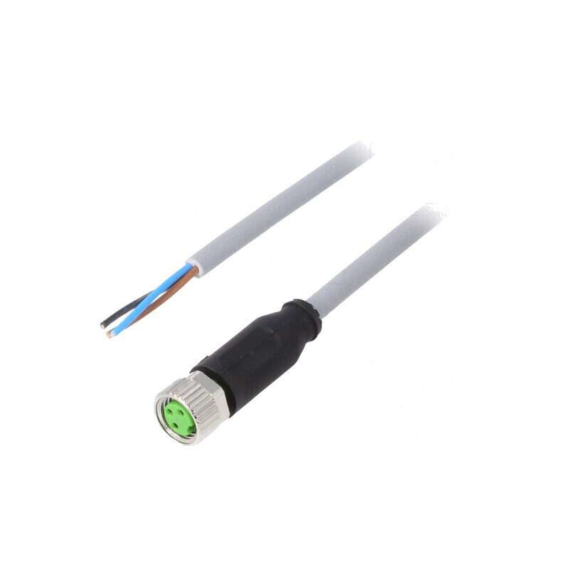 Cablu de Conectare M8 Drept 3 Pini 5m | Electronic-mag.ro | Componente Electronice