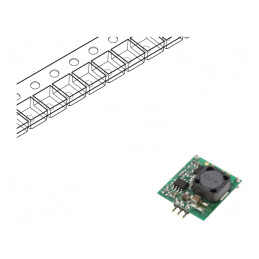 Convertor DC/DC 12W 15-42V la 12V 1A SMD PCB | Electronic-mag.ro | Componente Electronice